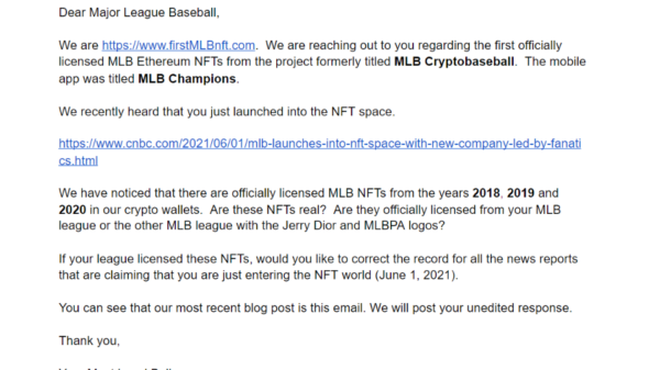 MLB Email